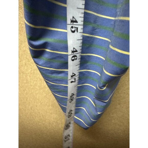 Veronica Beard Teagan Women's Dress Stripe Ruched  Midi Blue Viscose Size 2 NEW - Picture 9 of 13